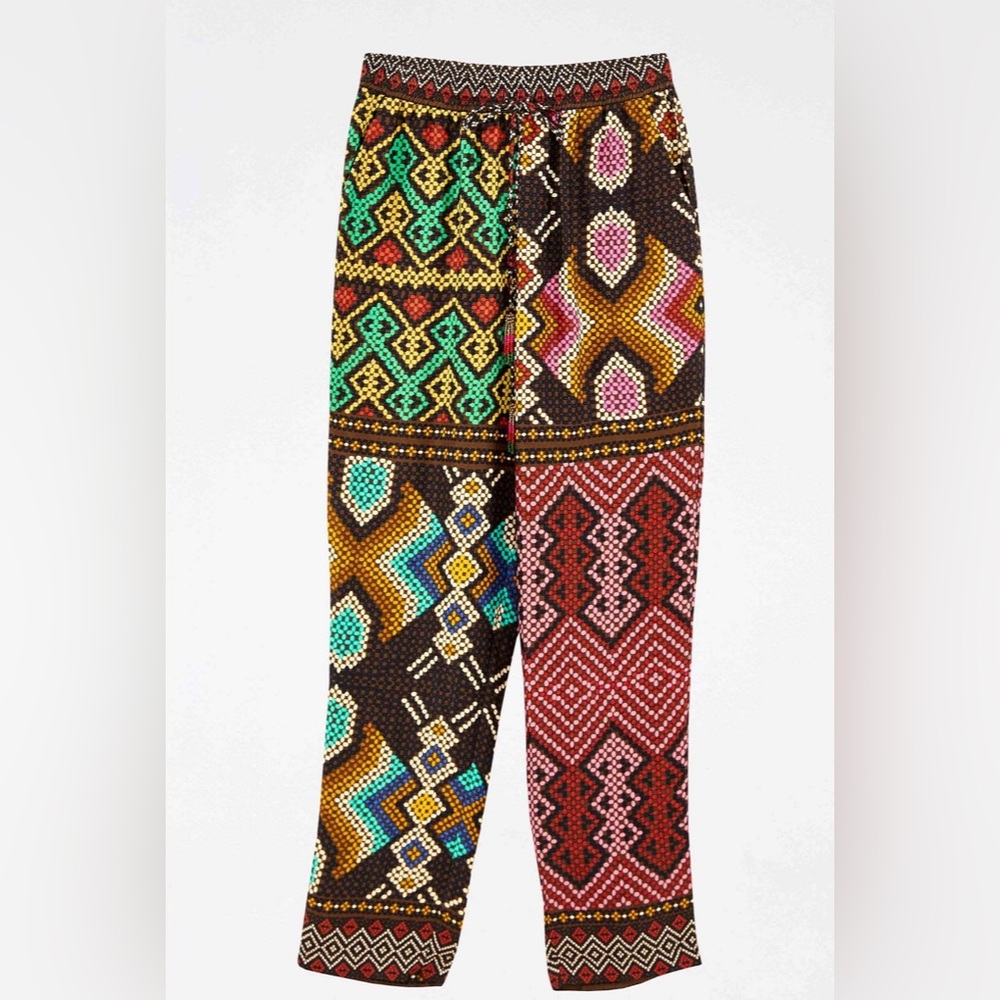Farm Rio unisex Yawanawa Scarf Pants size medium/ small